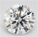 Del inventario de diamantes de laboratorio, 3.08 quilates, Redondo , Color D, claridad IF y certificado IGI