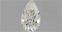Diamante Natural 0.39 quilates, De pera , Color H, claridad VS1 y certificado IGI