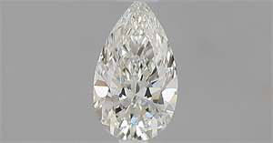 Foto Diamante Natural 0.39 quilates, De pera , Color H, claridad VS1 y certificado IGI de