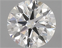 Natural Diamond 0.41 Carats, Round with Excellent Cut, E Color, VVS1 Clarity and Certified by GIA
