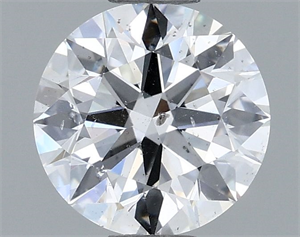 Picture of Natural Diamond 1.00 Carats, Round with Excellent Cut, F Color, SI2 Clarity and Certified by GIA