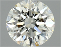 Diamante Natural 0.56 quilates, Redondo , Color J, claridad VS1 y certificado GIA