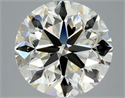 Diamante Natural 4.04 quilates, Redondo , Color L, claridad VS2 y certificado GIA