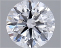 Del inventario de diamantes de laboratorio, 1.08 quilates, Redondo , Color D, claridad VVS2 y certificado IGI