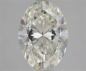 Picture of Natural Diamond 2.50 Carats, Oval with  Cut, I Color, VS2 Clarity and Certified by GIA