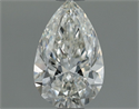 Natural Diamond 0.70 Carats, Pear with  Cut, H Color, VVS2 Clarity and Certified by IGI