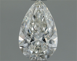 Picture of Natural Diamond 0.70 Carats, Pear with  Cut, H Color, VVS2 Clarity and Certified by IGI