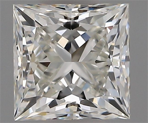 Foto Diamante Natural 1.01 quilates, Princesa , Color I, claridad VS2 y certificado GIA de