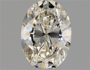 Picture of Natural Diamond 1.00 Carats, Oval with  Cut, J Color, VS2 Clarity and Certified by GIA
