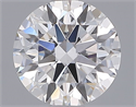 Lab Grown Diamond 1.28 Carats, Round with Ideal Cut, E Color, VS2 Clarity and Certified by IGI