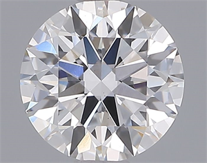 Picture of Lab Grown Diamond 1.28 Carats, Round with Ideal Cut, E Color, VS2 Clarity and Certified by IGI