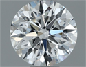 Diamante Natural 0.70 quilates, Redondo , Color F, claridad VS2 y certificado GIA