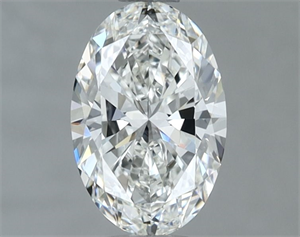 Picture of Natural Diamond 0.83 Carats, Oval with  Cut, G Color, VVS2 Clarity and Certified by GIA
