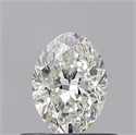 Diamante Natural 0.50 quilates, Ovalado , Color G, claridad VS1 y certificado GIA