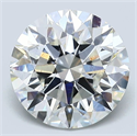 Diamante Natural 3.04 quilates, Redondo , Color I, claridad VS1 y certificado GIA