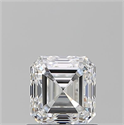 Diamante Natural 1.01 quilates, Asscher , Color E, claridad VS2 y certificado GIA