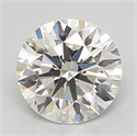 Natural Diamond 0.50 Carats, Round with Excellent Cut, J Color, VS1 Clarity and Certified by GIA