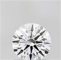 Del inventario de diamantes de laboratorio, 1.02 quilates, Redondo , Color F, claridad VVS2 y certificado IGI