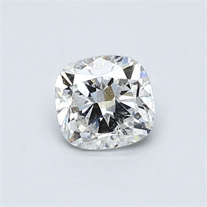 Picture of Natural Diamond 0.54 Carats, Cushion with  Cut, F Color, SI2 Clarity and Certified by GIA