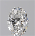 Diamante Natural 1.21 quilates, Ovalado , Color G, claridad SI2 y certificado GIA