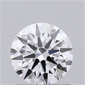 Del inventario de diamantes de laboratorio, 0.76 quilates, Redondo , Color D, claridad VVS1 y certificado IGI