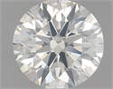 Natural Diamond 0.90 Carats, Round with Excellent Cut, K Color, I1 Clarity and Certified by GIA