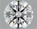 Lab Grown Diamond 1.53 Carats, Round with Ideal Cut, E Color, VS2 Clarity and Certified by IGI