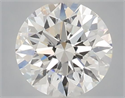 Lab Grown Diamond 1.07 Carats, Round with Excellent Cut, E Color, VVS1 Clarity and Certified by IGI