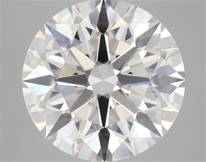 Picture of Lab Grown Diamond 7.24 Carats, Round with Ideal Cut, H Color, VS1 Clarity and Certified by IGI