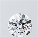 Del inventario de diamantes de laboratorio, 1.05 quilates, Redondo , Color E, claridad VVS2 y certificado IGI
