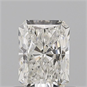 Natural Diamond 0.72 Carats, Radiant with  Cut, G Color, VS1 Clarity and Certified by GIA