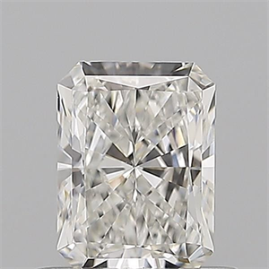 Picture of Natural Diamond 0.72 Carats, Radiant with  Cut, G Color, VS1 Clarity and Certified by GIA