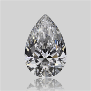 Picture of Natural Diamond 0.70 Carats, Pear with  Cut, D Color, VVS2 Clarity and Certified by GIA