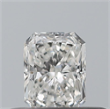 Diamante Natural 0.26 quilates, Radiante , Color F, claridad VVS2 y certificado GIA