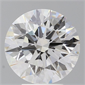 Lab Grown Diamond 4.59 Carats, Round with Ideal Cut, E Color, VVS2 Clarity and Certified by IGI