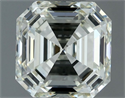 Natural Diamond 1.00 Carats, Asscher with  Cut, I Color, VS2 Clarity and Certified by IGI
