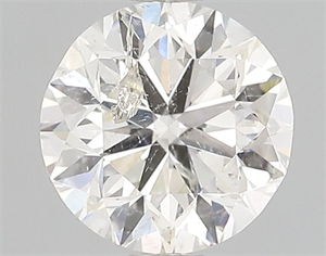 Picture of Natural Diamond 1.01 Carats, Round with Very Good Cut, I Color, SI2 Clarity and Certified by IGI