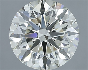 Foto Diamante Natural 2.30 quilates, Redondo , Color J, claridad VVS1 y certificado IGI de