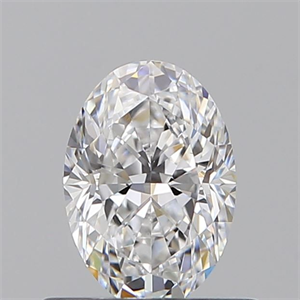 Picture of Natural Diamond 0.50 Carats, Oval with  Cut, D Color, VS1 Clarity and Certified by GIA