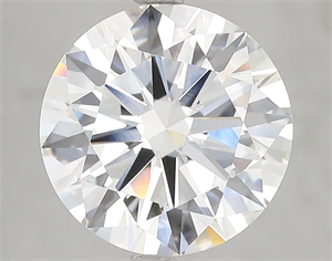 Picture of Lab Grown Diamond 5.03 Carats, Round with Excellent Cut, E Color, VVS2 Clarity and Certified by IGI
