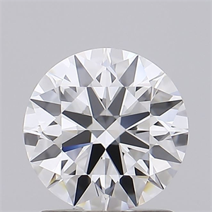 Picture of Lab Grown Diamond 1.26 Carats, Round with Ideal Cut, D Color, VS1 Clarity and Certified by IGI
