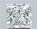 Diamante Natural 1.25 quilates, Princesa , Color H, claridad VVS1 y certificado IGI
