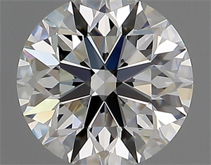 Picture of Natural Diamond 0.70 Carats, Round with Excellent Cut, F Color, IF Clarity and Certified by IGI