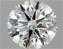 Del inventario de diamantes de laboratorio, 1.57 quilates, Redondo , Color F, claridad VS1 y certificado IGI