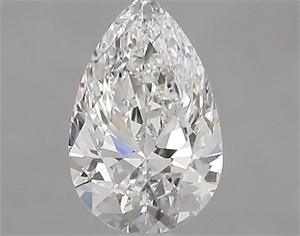 Picture of Natural Diamond 0.60 Carats, Pear with  Cut, F Color, VVS2 Clarity and Certified by GIA