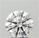 Lab Grown Diamond 3.02 Carats, Round with Ideal Cut, F Color, VVS2 Clarity and Certified by IGI