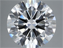Lab Grown Diamond 6.02 Carats, Round with Ideal Cut, G Color, VS1 Clarity and Certified by IGI