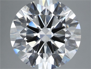 Picture of Lab Grown Diamond 6.02 Carats, Round with Ideal Cut, G Color, VS1 Clarity and Certified by IGI