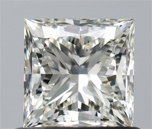 Picture of Natural Diamond 0.80 Carats, Princess with  Cut, I Color, VVS2 Clarity and Certified by IGI