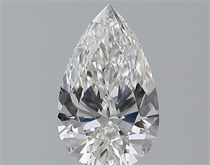 Foto Diamante Natural 2.01 quilates, De pera , Color F, claridad SI1 y certificado GIA de